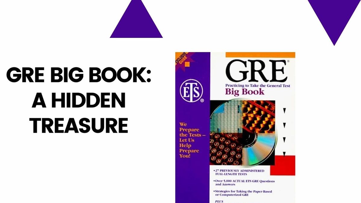 GRE Big Book: A Hidden Treasure