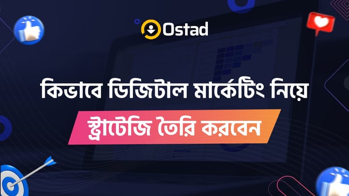 কিভাবে ডিজিটাল মার্কেটিং নিয়ে স্ট্রাটেজি তৈরি করবেন